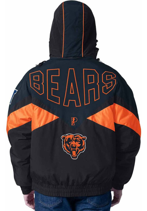 Pro Player Chicago Bears Mens NAVY Jet Heavyweight Jacket - 9439402