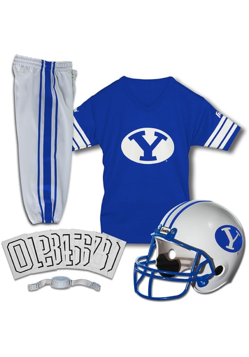 byu cougar football helmets Riddell Cougars Full Size Replica Speed Helmet Coming in at about 6 tall Franklin Sports NCAA Deluxe Football