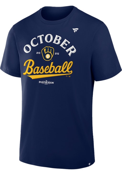 Milwaukee Brewers NAVY 2025 Postseason Participant Locker Room