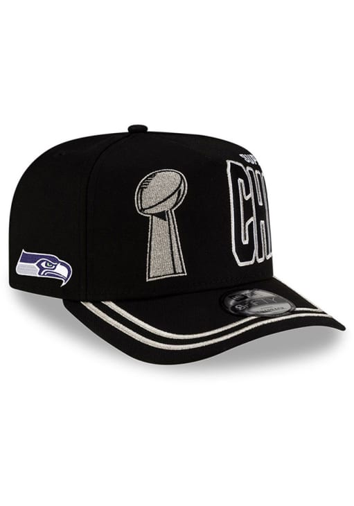 New Era Seattle Seahawks BLACK Super Bowl LX Champion Parade