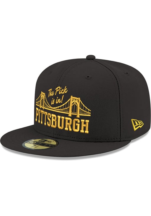 Pittsburgh Steelers Mens 2026 NFL Draft 59FIFTY BLACK New Era
