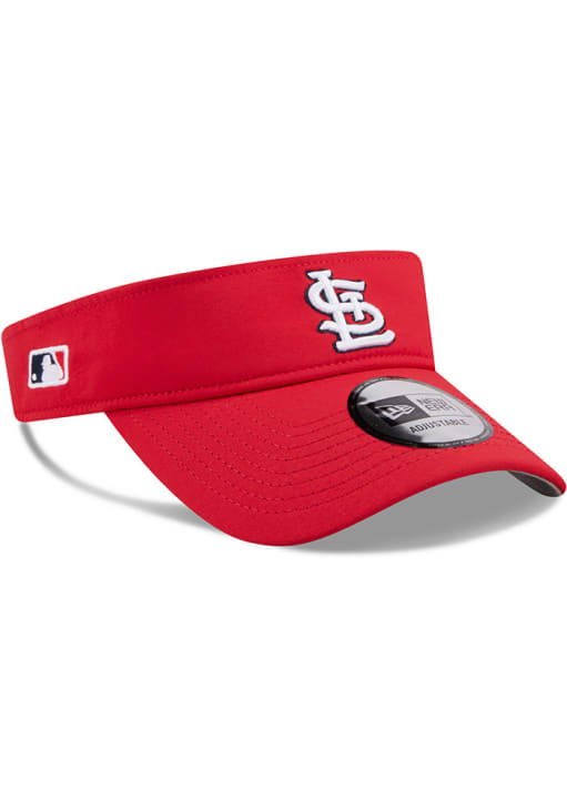 St Louis Cardinals 2026 Spring Visor Red New Era Adjustable Visor