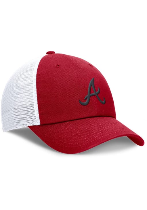 Nike Atlanta Braves Red Evergreen Club Unstructured Trucker