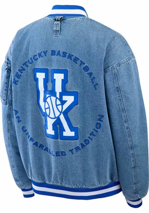 ジャケット・アウター ky Nike Kentucky Wildcats Mens DENIM 90's Throwback Medium Weight