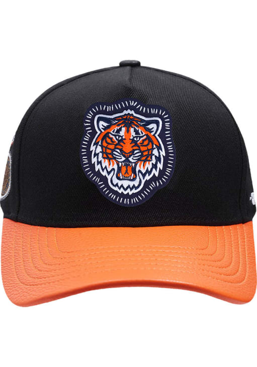 WHIZ LIMITED 24SS TIGER DENNIS HAT ハット Pro Standard Detroit Tigers BLACK DIY Pick Stitch Leather Front