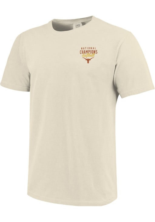 2026 DXTEEN Full Out！Tシャツ クリーム Texas Longhorns IVORY 2026 Women's College World Series Champions