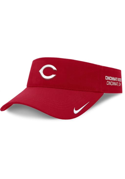 Cincinnati Reds Primetime Bozz Ace Red Nike Adjustable Visor - 9905906