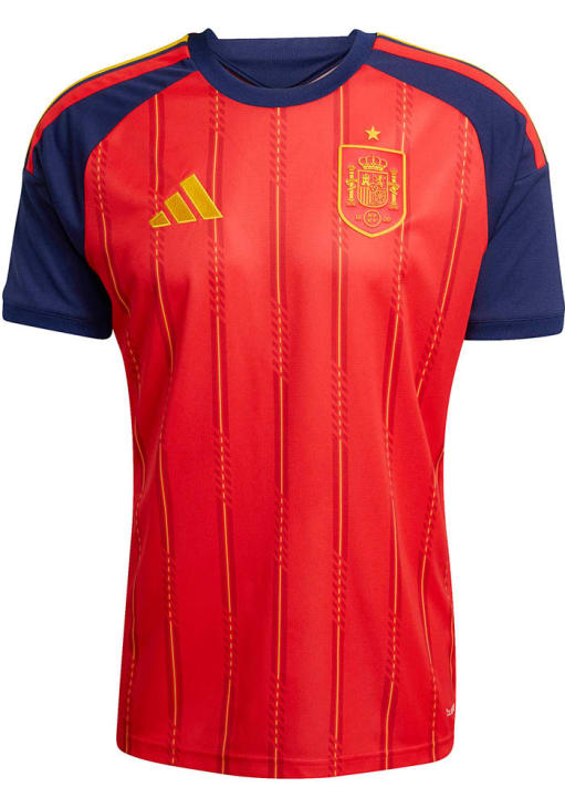  Spain  Replica Jersey 半袖　3XL. Spain National Team Mens Adidas Replica Soccer Red Replica Home