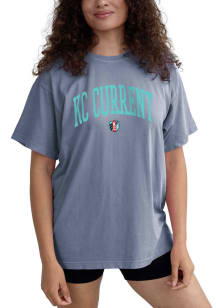 KC Current Womens Light Blue OBX Short Sleeve T-Shirt