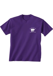 K-State Wildcats Purple Friends Stadium Short Sleeve T Shirt