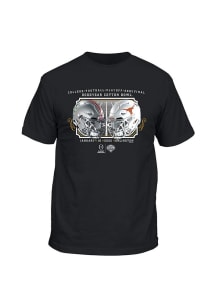 Texas Longhorns Black Football 2025 Cotton Bowl Bound Short Sleeve T Shirt