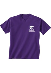 K-State Wildcats Purple Friends Short Sleeve T Shirt