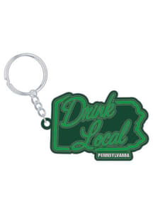 Pennsylvania Drink Local Keychain - Green