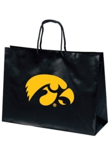 Iowa Hawkeyes Large Metallic  Gift Bag