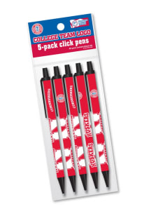 Nebraska Cornhuskers 5 Pack Click Pen - Red