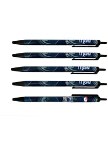 Dallas Mavericks 5 Pack Pen - Blue