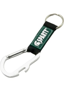 Michigan State Spartans Mascot Carabiner Keychain