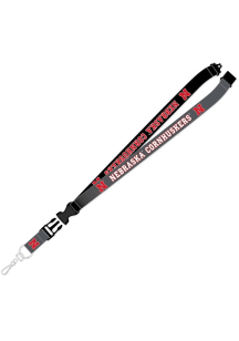 Nebraska Cornhuskers Reverse Pop Lanyard