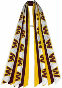 Washington Commanders Mini Pony Streamer Kids Hair Ribbons