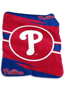 Philadelphia Phillies Circle Raschel Throw Blanket - Red