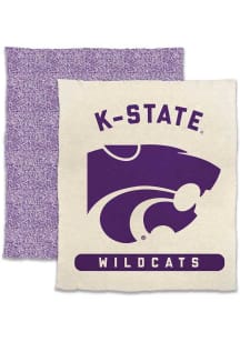 K-State Wildcats Luxe 50x60 Fleece Blanket - Purple
