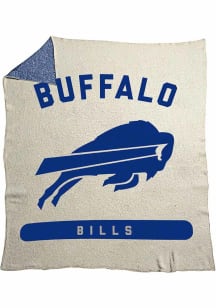 Buffalo Bills Luxe 50x60 Fleece Blanket - White