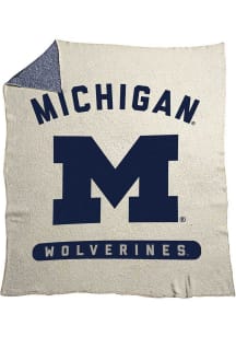 Michigan Wolverines Luxe 50x60 Fleece Blanket - Yellow