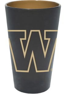 Washington Huskies Smoke Silicone Pint Glass - Black