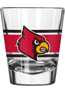 Louisville Cardinals 2oz Stripe Shot Glass