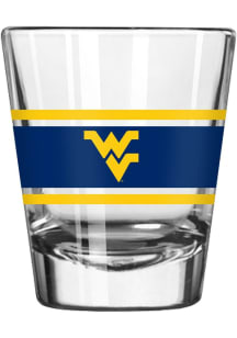 West Virginia Mountaineers 2oz Stripe Shot Glass
