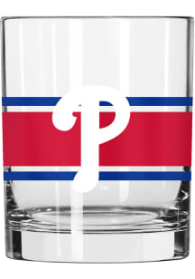 Philadelphia Phillies 14oz Stripe Rock Glass - Red