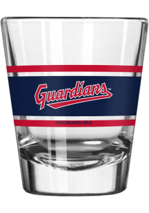 Cleveland Guardians 2oz Stripe Shot Glass