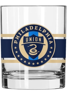 Philadelphia Union 14oz Stripe Rock Glass - Green