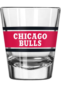 Chicago Bulls 2oz Stripe Shot Glass