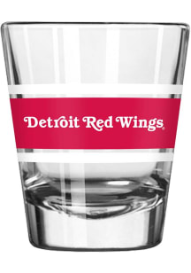 Detroit Red Wings 2oz Stripe Shot Glass