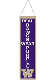 Washington Huskies Slogan Wool Banner