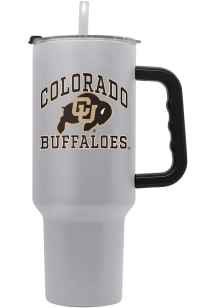 Logo Brands Colorado Buffaloes 40oz Athletic Stainless Steel Tumbler - Grey