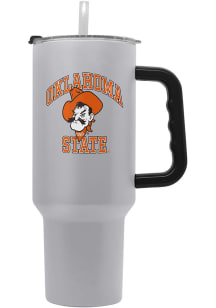Logo Brands Oklahoma State Cowboys 40oz Athletic Stainless Steel Tumbler - Grey