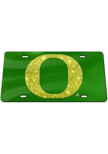 Oregon Ducks Glitter Acrylic Car Accessory License Plate