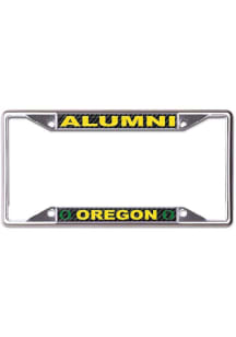Oregon Ducks Alumni Printed Metal License Plate Frame - Green
