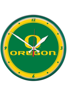 Oregon Ducks Round Wall Clock