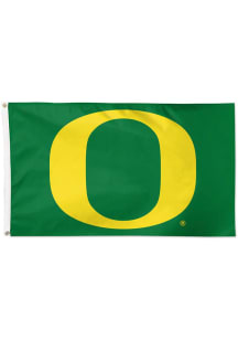Oregon Ducks 3x5 Silk Screen Grommet Flag - Green