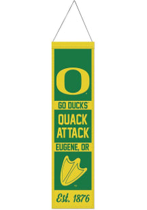 Oregon Ducks Evolution Wool Banner
