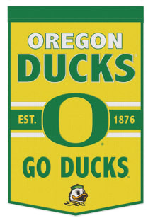 Oregon Ducks Established 1876 Wool Banner