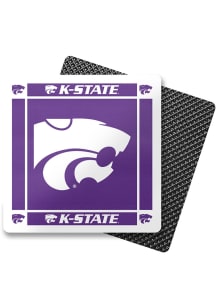 K-State Wildcats 4Pk Neoprene Coaster - Purple