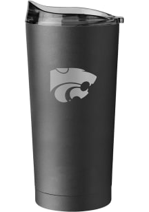 Logo Brands K-State Wildcats 20 Oz Etch Powder Coat Stainless Steel Tumbler - Purple