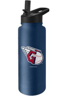 Cleveland Guardians 34oz Quencher Stainless Steel Bottle - Navy Blue