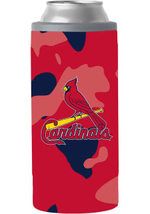 Logo Brands St Louis Cardinals 12oz SS Camo Slim Stainless Steel Coolie