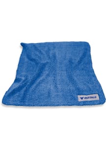 Buffalo Bulls Color Frosty Sherpa Fleece Blanket - Blue
