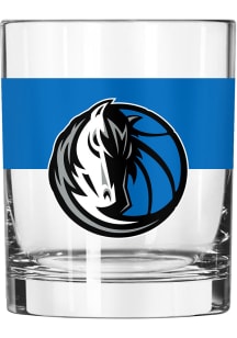 Dallas Mavericks 14oz Colorblock Rock Glass - White